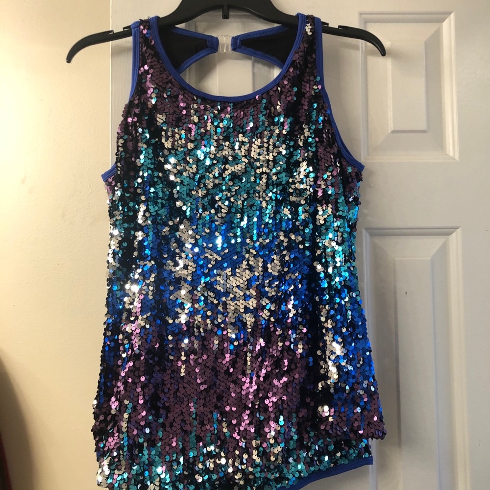 Sequin dance bodysuit